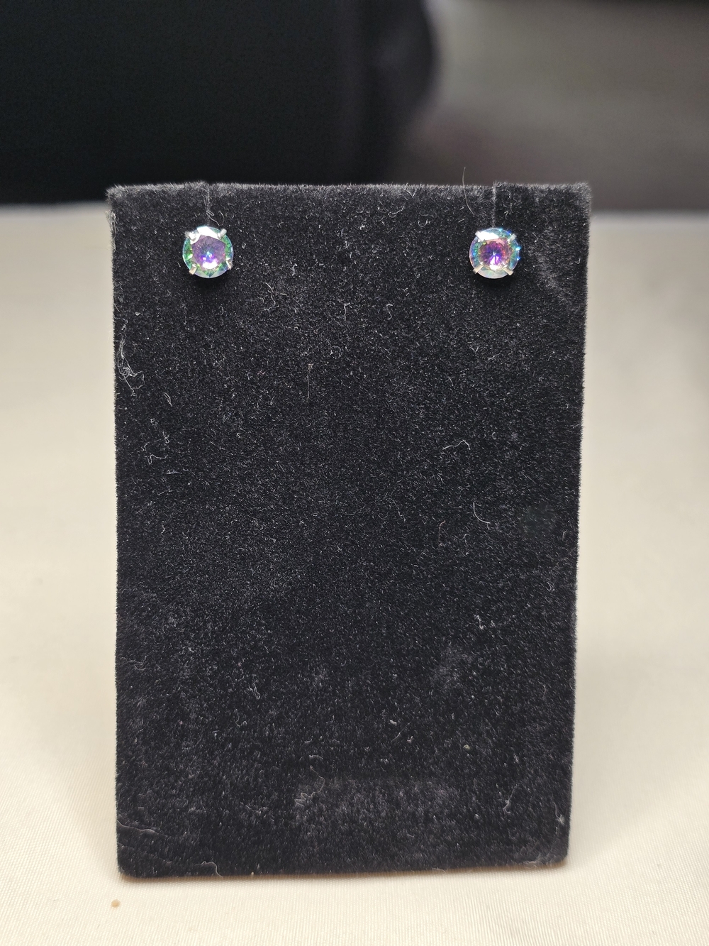 🌟3 for $18!🌟Reversible Aurora Crystal Stud Earrings - Iridescent